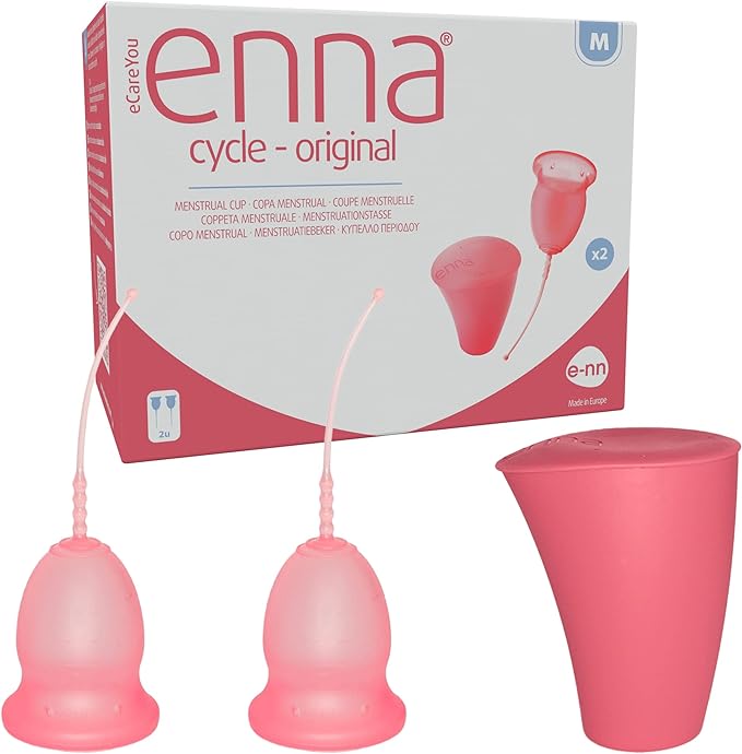 Reseña – Enna Cycle Original: Pack de 2 Copas Menstruales con Caja Esterilizadora